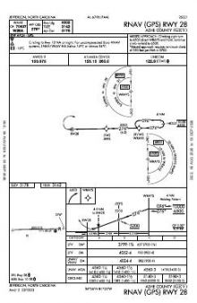 RNAV (GPS) RWY 28 chart preview