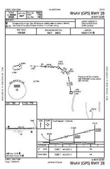 RNAV (GPS) RWY 28 chart preview