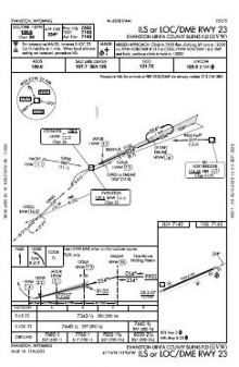 ILS OR LOC/DME RWY 23 chart preview
