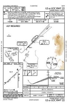 ILS OR LOC RWY 22 chart preview