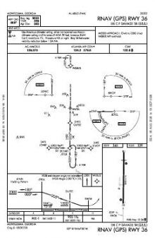 RNAV (GPS) RWY 36 chart preview