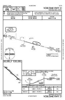VOR/DME RWY 31 chart preview