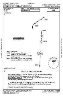 ICONS SEVEN (RNAV) chart preview