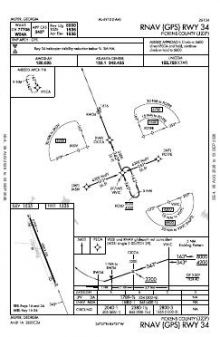 RNAV (GPS) RWY 34 chart preview