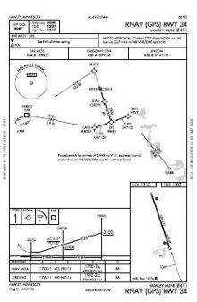 RNAV (GPS) RWY 34 chart preview