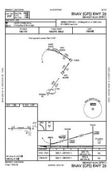 RNAV (GPS) RWY 26 chart preview
