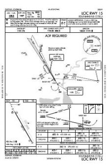 LOC RWY 15 chart preview