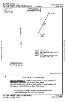 SAYBR THREE (RNAV) chart preview