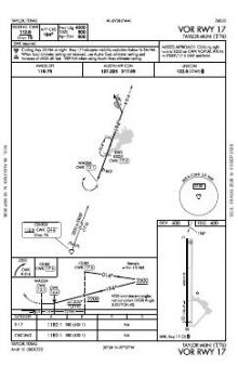VOR RWY 17 chart preview