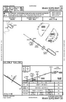 RNAV (GPS) RWY 30 chart preview