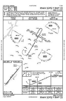 RNAV (GPS) Y RWY 22 chart preview