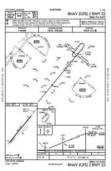 RNAV (GPS) Z RWY 22 chart preview