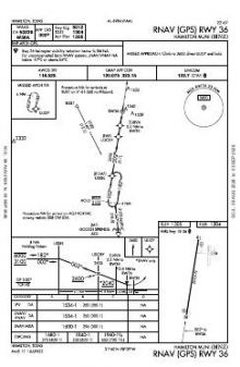 RNAV (GPS) RWY 36 chart preview
