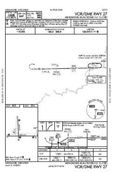 VOR/DME RWY 27 chart preview