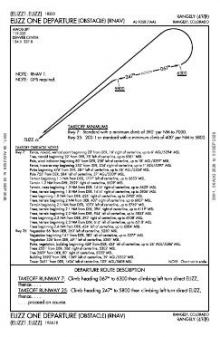 ELIZZ ONE (OBSTACLE) (RNAV) chart preview