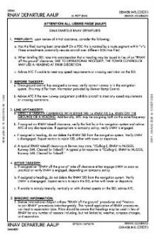 RNAV DP AAUP chart preview
