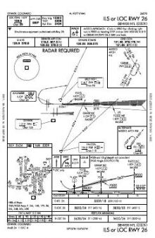ILS OR LOC RWY 26 chart preview