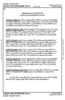 SUDDZ ONE (RNAV), CONT.1 chart preview