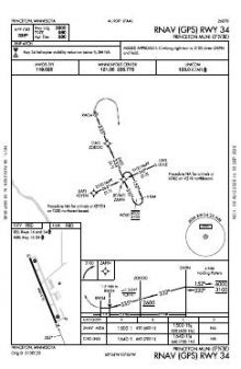 RNAV (GPS) RWY 34 chart preview