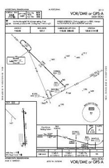 VOR/DME OR GPS-A chart preview