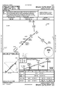 RNAV (GPS) RWY 23 chart preview