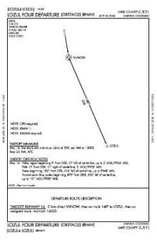 LOZUL FOUR (OBSTACLE) (RNAV) chart preview