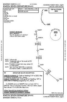 KWEEN SEVEN (RNAV) chart preview