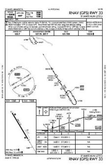 RNAV (GPS) RWY 33 chart preview