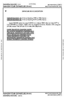 NANDR FOUR (RNAV), CONT.1 chart preview