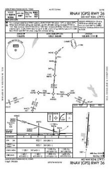 RNAV (GPS) RWY 36 chart preview