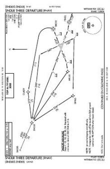 SNDLR THREE (RNAV) chart preview