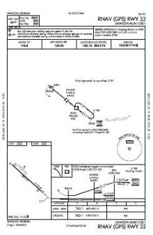 RNAV (GPS) RWY 32 chart preview