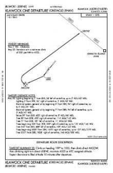 KLAWOCK ONE (OBSTACLE) (RNAV) chart preview