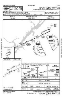 RNAV (GPS) RWY 25 chart preview