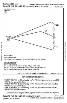 PALMER FIVE (OBSTACLE) (RNAV) chart preview