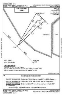 JERID FIVE (RNAV) chart preview