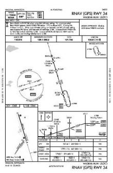 RNAV (GPS) RWY 34 chart preview