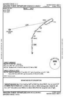 MINDEN THREE (OBSTACLE) (RNAV) chart preview