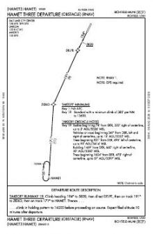 HAMET THREE (OBSTACLE) (RNAV) chart preview
