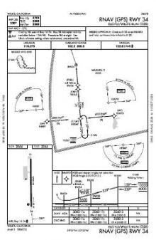 RNAV (GPS) RWY 34 chart preview