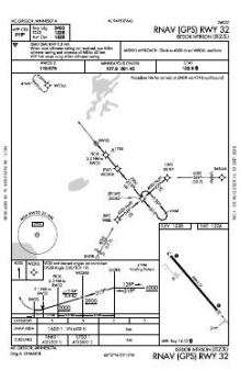RNAV (GPS) RWY 32 chart preview