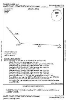 HASSL TWO (OBSTACLE) (RNAV) chart preview