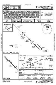 RNAV (GPS) RWY 33 chart preview