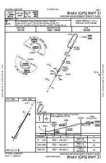 RNAV (GPS) RWY 21 chart preview