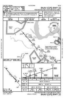 RNAV (GPS) RWY 33 chart preview