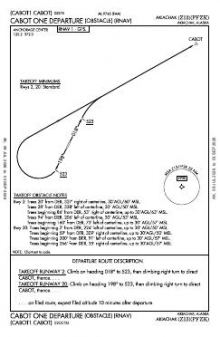 CABOT ONE (OBSTACLE) (RNAV) chart preview