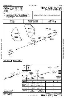 RNAV (GPS) RWY 25 chart preview