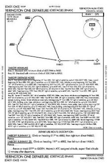 YERINGTON ONE (OBSTACLE) (RNAV) chart preview