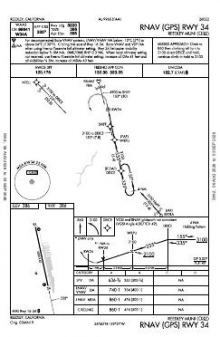 RNAV (GPS) RWY 34 chart preview