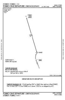 FOBRO ONE (OBSTACLE) (RNAV) chart preview